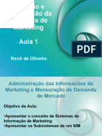 Aula - 01 Previsão e Mensuração Da Demanda em Marketing