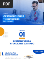 Módulo 01 - Gestión Pública y Modernización Del Estado