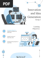 Group 2innovation and Idea Generation