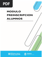 Manual PreInscripciones