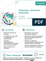 Oceania Recursos Naturais