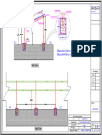 Fixed Solar Mounting Structure Drawing