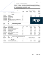 Análisis de Precios Unitarios: Página