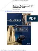 Auditing A Business Risk Approach 8th Edition Rittenberg Test Bank