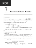 Indeterminate Forms