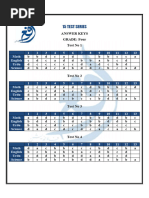 Arfa QAT Answer Key's Class 4