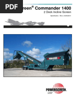 PDF Powerscreen Commander 1400 2 Deck Tech Spec Rev4 06-06-2011 Comander