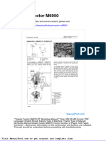 Kubota Tractor m6950