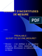 Copie de Concept D'incertitude de Mesure