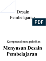 Desain Pembelajaran