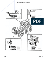 Massey Ferguson MF 3125 TRACTOR Service Parts Catalogue Manual (Part Number 1637210)