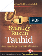 Syarat Dan Rukun Tauhid