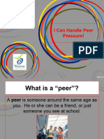 I Can Handle Peer Pressure Facilitators Guide