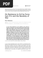 (03b) On Resistance To Evil by Force - Ivan Il'in and The Necessity of War