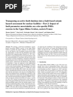 Transposing An Active Fault Database Into A Fault-Based SHA