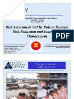 Risk Assessment and Its Role in Disaster Risk Reduction and Emergency Management (Heather Bell)