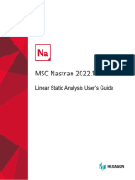 MSC Nastran 2022.1 Linear Static Analysis User Guide