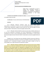 Decreto 8.118 - Revoga o Decreto Nº 5028, de 2006, e Dá Outras Providências (007.002454.2021)