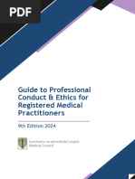 Guide To Professional Conduct and Ethics For Registered Medical Practitioners 2024