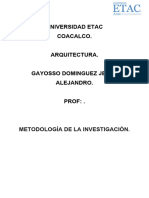 Metodologia de La Investigacion