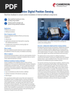 Wellhead Installation Digital Position Sensing Ps