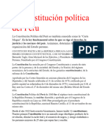 Contitucion Politica Del Per