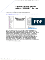 Yale Class 2 Electric Motor Narrow Aisle Trucks E826 Os030bf Service Manual