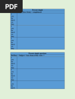 English Tenses