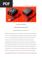 User Manual For USB-4G3K and USB-4G6K