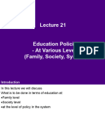 L21 - Education Policies and Systems 07042020