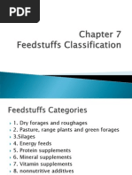 Chapter 7 Feed Stuffs Classification