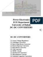 Buck-Boost and Cuk DC-DC Converters