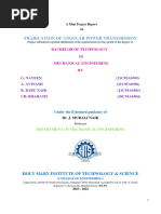 ANGULAR POWER TRANSMISSION MINI PROJECT .1 (1) Naveen