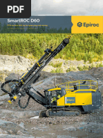 Smartroc D60: DTH Surface Drill Rig For Quarrying and Mining