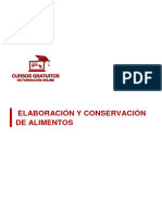 Elaboración Y Conservación de Alimentos