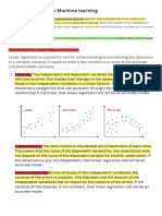 Linear Regression