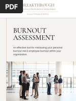 Burnout Assessment