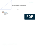 Constructionof Optimal Portfoliousing Sharpe Index Model