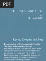 ETHICAL STANDARDS Lecture 3