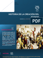 Historia de La Creación Del Estado