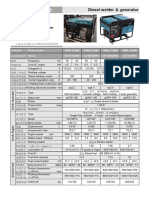 Ficha Técnica de Máquina de Soldar Diesel