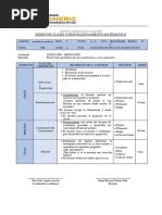 Sesion de Aprendizaje Primero