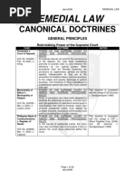 Rem Canonical Doctrines