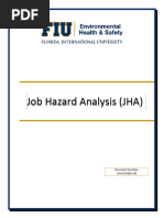 Job Hazard Analysis