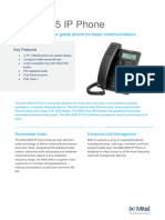 Mitel MiVoice 6905 IP Phone Data Sheet