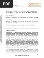 Ginsburg Rapp 2003 The Politics of Reproduction