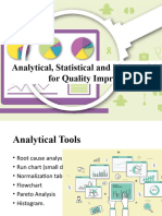 Analytical, Statistical and Managerial Tools For Quality Improvement