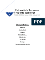 Conceptos Iniciales de Ética