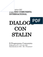 1952 Diálogo Con Stalin