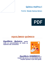 AULA 3 - Equilíbrio Químico